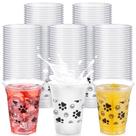 Copos de festa SiliFine Pup Cups Puppy Paw Print 350 ml x 50