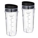 Copos de liquidificador Challithe QB3001SS/QB3000SS 480 ml - pacote com 2
