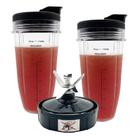 Copos de liquidificador com tampas e substituição da lâmina extratora 700mL