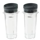 Copos de liquidificador GahSelec Replacement 473 ml com tampas Nutri Ninja