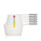 Copos de medição OXO Good Grips Plastic, 6 peças, brancos Copos de medição OXO Good Grips Plastic, 6 peças, brancos