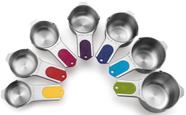 Copos de medição Spring Chef Magnetic em aço inoxidável, conjunto de 7
