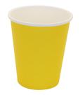 Copos de papel descartáveis Sim! Amarelo fresco de 8 onças e 50 unidades (50 mL)