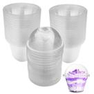 Copos de plástico descartáveis FMOACEN 180ml/6oz para sorvete