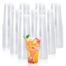 Copos de plástico descartáveis Lilymicky 600 Pack 600 ml Crystal Clear