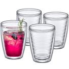 Copos de plástico isolados Amazing Abby Alaska 473 ml (conjunto de 4)