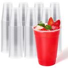 Copos de plástico JOLLY CHEF 390 Pack 480 mL para café gelado transparente