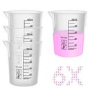 Copos de plástico Labvida LVB012 100mL (6PCS) com impressões