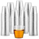 Copos de plástico Stock Your Home, 1 ml, transparente, 1 onça, pacote com 1000