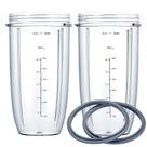 Copos de reposição VGEFC para liquidificador Nutribullet 900W 600W 4PCS