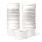 Copos de sorvete de papel MATICAN 160 mL - 50 unidades e 160 mL brancos