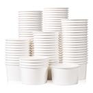 Copos de sorvete MATICAN Paper 160 mL, 100 unidades, brancos