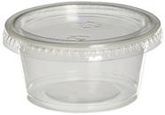 Copos de suflê Jello Shot Polar Ice 60 ml com tampas, pacote com 40 Copos de suflê Jello Shot Polar Ice 60 ml com tampas, pacote com 40