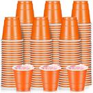 Copos de tiro Layhit, pacote com 200 ml, plástico descartável, laranja