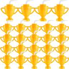 Copos de troféu Amyhill Race Car 12 unidades de 350 ml com canudos e tampas