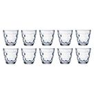 Copos de Vidro Bangkok Transparente Redondo 250ML Água 10 un