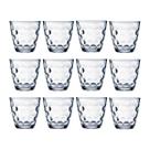 Copos de Vidro Bangkok Transparente Redondo 250ML Água 12 un
