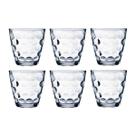Copos de Vidro Bangkok Transparente Redondo 250ML Água 6 un