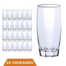 Copos de Vidro Jogo com 24 Florence 370ml Transparente Luxo