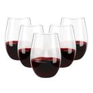 Copos de vinho de plástico FOCUSLINE 16 onças (473 ml), pacote com 20