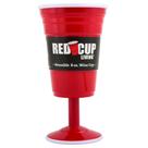 Copos de vinho Red Cup Living reutilizáveis de 240 ml (8 onças), conjunto de 2 Copos de vinho Red Cup Living reutilizáveis de 240 ml (8 onças), conjunto de 2