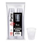 Copos Descartáveis de Plástico PAMI (150ml) - Pacote com 100 Unidades - Sem BPA