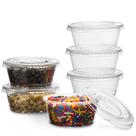 Copos descartáveis de plástico para porções Plastimade 100 conjuntos de 100mL