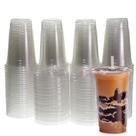 Copos descartáveis Freshware Clear Plastic 600mL pacote com 100