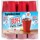 Copos descartáveis Supellectilem Red Plastic 530mL 240 Ct