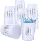 Copos Disco Party Favor Uiifan 30 unidades de plástico reutilizável de 500 ml
