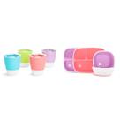 Copos e conjunto de jantar para crianças Munchkin Splash 200 ml, pacote com 4