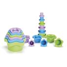 Copos empilháveis Green Toys My First 6 Cups roxo/azul/verde