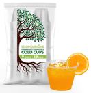 Copos frios Stock Your Home 270 ml de compostável transparente (pacote com 50)