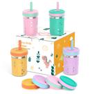 Copos Infantis Sippy Tronco em Aço Inoxidável 300ml - Com Mangas