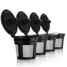 Copos K reutilizáveis para cafeteiras Keurig - conjunto de 4