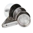 Copos Medidores Inox com 4 Peças - A/CASA