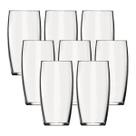 Copos Oca Redondo 300ML Resistente Transparente Bebidas 8 UN