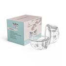 Copos para Coleta de Leite Materno Zomee Wearable 240ml - com Escudos