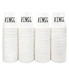 Copos para enxaguatório bucal BONLONG 100, copo de banheiro de 90 ml, RINSE Word