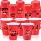 Copos para Festa CUPLOOV Formatura 2026 100 un. 473 ml Vermelho e Preto Copos para Festa CUPLOOV Formatura 2026 100 un. 473 ml Vermelho e Preto