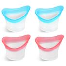 Copos para Lavagem dos Olhos Matwsec Silicone 4 Unidades Reutilizáveis 5x4 cm