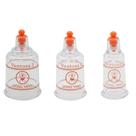 Copos para Ventosa - Kit c/ tam. 3, 4 e 5 Copos para Ventosa - Kit c/ tam. 3, 4 e 5
