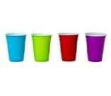 Copos plásticos coloridos descartáveis KOLORAE de 16 onças, 20 unidades Copos plásticos coloridos descartáveis KOLORAE de 16 onças, 20 unidades