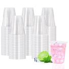 Copos plásticos descartáveis BYSNOW 350mL 300 Count Clear
