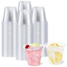 Copos plásticos descartáveis BYSNOW, pacote 250 ml, para festa