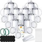 Copos Sippy Cups Zubebe Inox 350ml - Kit com 12 Unidades