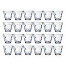 Copos Vidro Bangkok Transparente Redondo 250ML Água 24 un