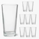 Copos Vidro Kit 8 UN Venice 260ml Transparente para Refrigerante Copos Vidro Kit 8 UN Venice 260ml Transparente para Refrigerante