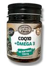 CoQ10 Ômega 3 60 Softgels Canteiro de Ervas