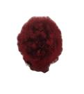 Coque Afro Puff Black Vermelho Cereja 118 Fibra Orgânica